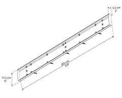 Nancy 2050 Awning Siding Kit - by Palram-Canopia