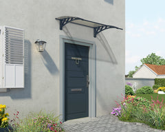 Neo 4x3 1180 Awning - Gray/Diffused Clear by Palram-Canopia