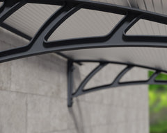 Neo 4x3 1180 Awning - Gray/Diffused Clear by Palram-Canopia