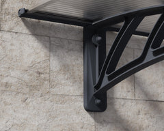 Neo 4x3 1180 Awning - Gray/Diffused Clear by Palram-Canopia