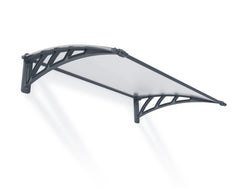 Neo 4x3 1180 Awning - Gray/Diffused Clear by Palram-Canopia