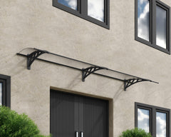 Neo 2700 9x3 Awning - Gray/Diffused Clear by Palram-Canopia