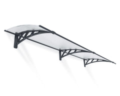 Neo 2700 9x3 Awning - Gray/Diffused Clear by Palram-Canopia