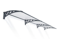 Neo 12x3 3540 Awning - Gray/Diffused Clear by Palram-Canopia