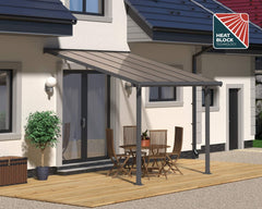 Olympia 10'x10' Patio Cover White/Gray by Palram-Canopia