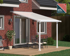 Olympia 10'x10' Patio Cover White/Gray by Palram-Canopia