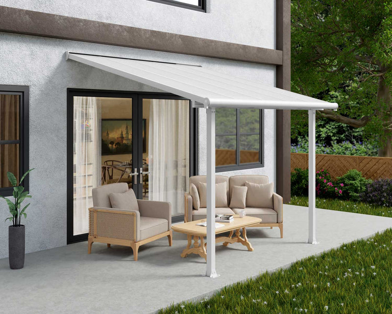 Olympia 10'x10' Patio Cover White/Gray by Palram-Canopia