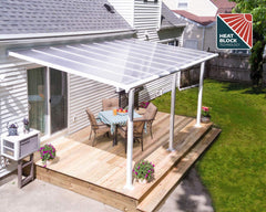 Olympia 10'x18' Patio Cover White/Gray by Palram-Canopia