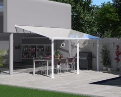 Olympia 10'x18' Patio Cover White/Gray by Palram-Canopia