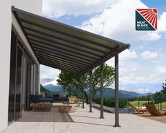 Olympia 10'x28' Patio Cover White/Gray by Palram-Canopia