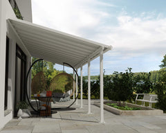 Olympia 10'x28' Patio Cover White/Gray by Palram-Canopia