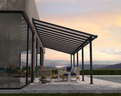 Olympia 10'x30' Patio Cover White/Gray by Palram-Canopia
