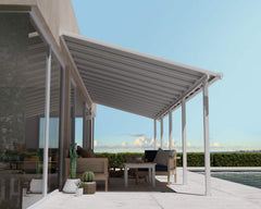 Olympia 10'x30' Patio Cover White/Gray by Palram-Canopia