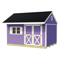 Overhang Oasis 10x10 & 10x14 Shed Kit Series By Best Barns