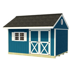 Overhang Oasis 10x10 & 10x14 Shed Kit Series By Best Barns