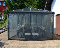 Palermo/Milano/Martinique Gazebo Netting Set by Palram-Canopia