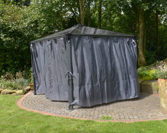 Palermo/Milano/Martinique Gazebo Curtain Set by Palram-Canopia