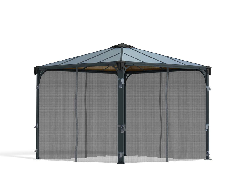 Palermo/Milano/Martinique Gazebo Netting Set by Palram-Canopia
