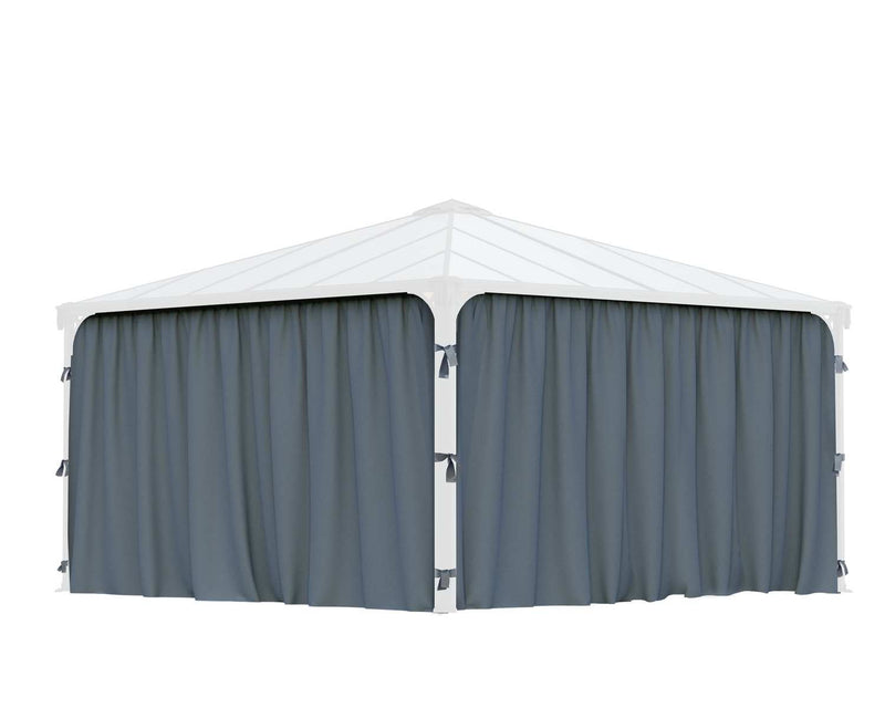 Palermo 14'x14' Gazebo Curtain Set by Palram-Canopia