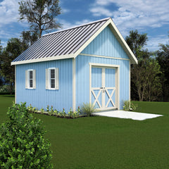 Planner's Paradise Shed Kit Series 12x16'-20'-24' By Best Barns