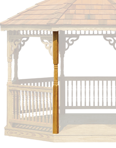 Cedar Wood Octagon Gazebo Kit By Atlantic Outdoors