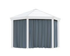 Roma 12'x14'/Monaco 13'x15' Gazebo Curtain Set by Palram-Canopia