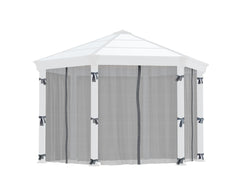 Roma 12'x14'/Monaco 13'x15' Gazebo Netting Set by Palram-Canopia