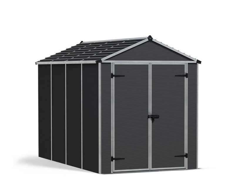 Rubicon 6' x 10' Shed With Floor by Palram-Canopia