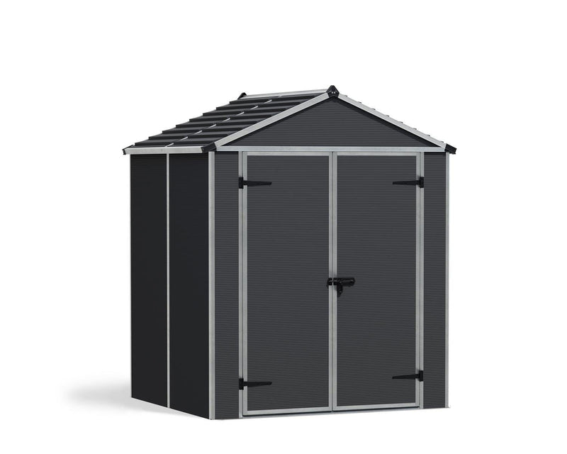 Rubicon 6' x 5' Shed With Floor by Palram-Canopia