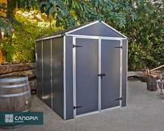 Rubicon 6' x 8' Shed With Floor by Palram-Canopia