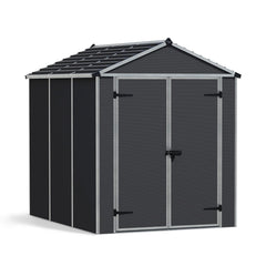 Rubicon 6' x 8' Shed With Floor by Palram-Canopia