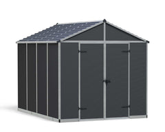 Rubicon 8' x 10' Shed With Floor by Palram-Canopia