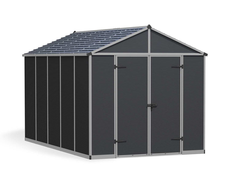 Rubicon 8' x 12' Shed With Floor by Palram-Canopia