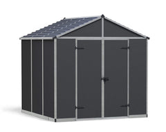 Rubicon 8' x 8' Shed With Floor by Palram-Canopia