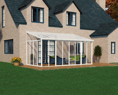 SanRemo 10'x18' Wall-Mounted Solarium by Palram-Canopia