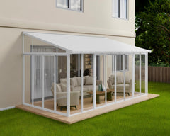 SanRemo 10'x18' Wall-Mounted Solarium by Palram-Canopia