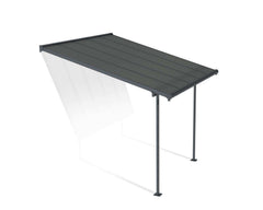 Sierra 10'x10' Patio Cover-Gray by Palram-Canopia