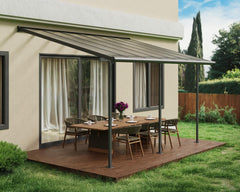 Sierra 10'x14' Patio Cover-Gray by Palram-Canopia