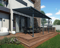 Sierra 10'x14' Patio Cover-Gray by Palram-Canopia