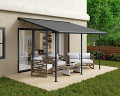 Sierra 10'x14' Patio Cover-Gray by Palram-Canopia