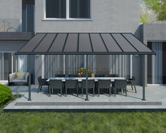 Sierra 10'x18' Patio Cover-Gray by Palram-Canopia