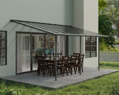 Sierra 10'x18' Patio Cover-Gray by Palram-Canopia