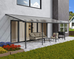 Sierra 10'x24' Patio Cover-Gray by Palram-Canopia