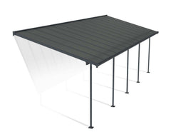 Sierra 10'x28' Patio Cover-Gray by Palram-Canopia