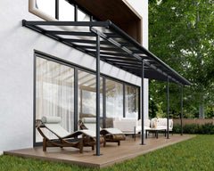 Sierra 7.5'x22.5' Patio Cover White/Gray by Palram-Canopia