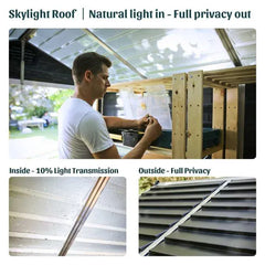 Skylight 4' x 6' Shed With Floor by Palram-Canopia