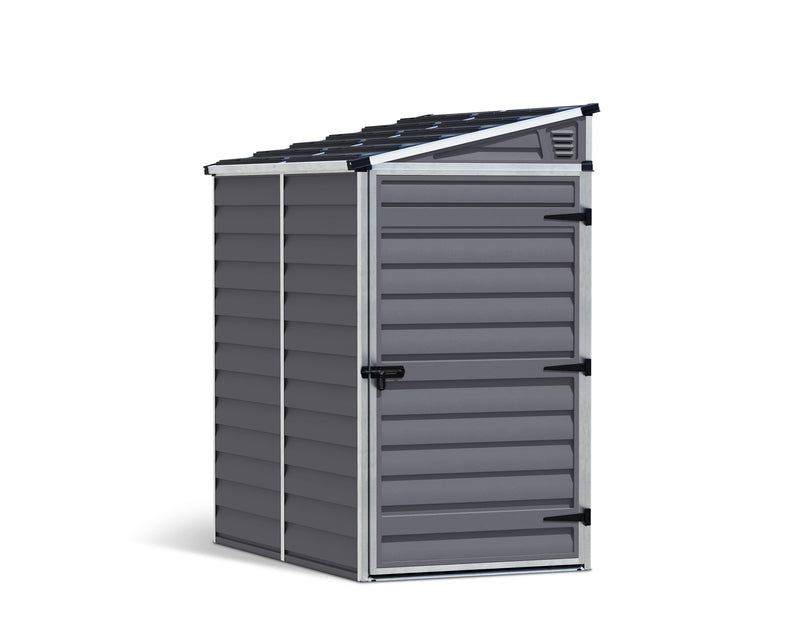 Skylight 4' x 6' Lean-To Shed With Floor by Palram-Canopia
