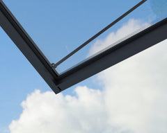 Sophia XL 7000 22'x5' Awning - Gray/Mist & Gray/Clear by Palram-Canopia