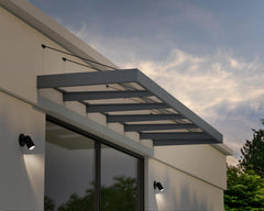 Sophia XL 6000 19'x5' Awning - Gray/Mist & Gray/Clear by Palram-Canopia