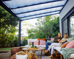 11'x12' Stockholm Patio Cover Roof Blinds by Palram-Canopia
